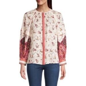 KOBI HALPERIN Rey Floral Blouse Size‎ XS